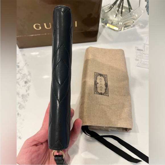 GUCCI Marmont Zip Around Wallet - Picture 7 of 8